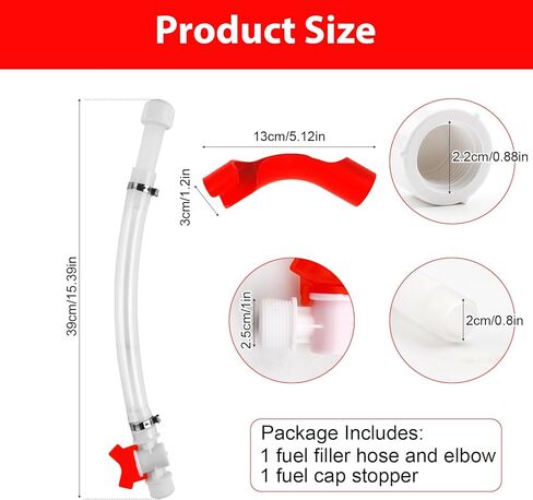 2 قطعة خرطوم إبريق الوقود Vp Racing VP Racing Tuff Jug Gas Can Scribner أباريق الوقود Trigger House مجموعة سريعة ملء صنبور استبدال 5 جالون علبة غاز للسباق، خرطوم الزناد وبندر in Kuwait