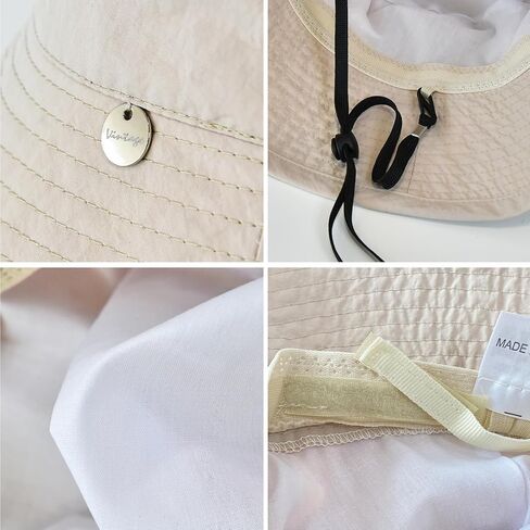 Packable Sun Hats for Women Summer Wide Brim Hat Womens Floppy Cotton Sun Hats for Travel in Saudi Arabia