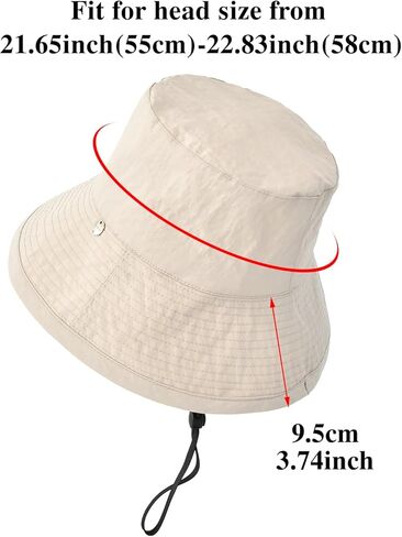 Packable Sun Hats for Women Summer Wide Brim Hat Womens Floppy Cotton Sun Hats for Travel in Saudi Arabia