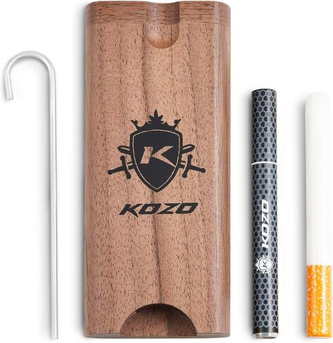 صندوق تخزين خشبي مزخرف بغطاء قلاب - منظم سطح مكتب أنيق وصندوق هدايا in Kuwait