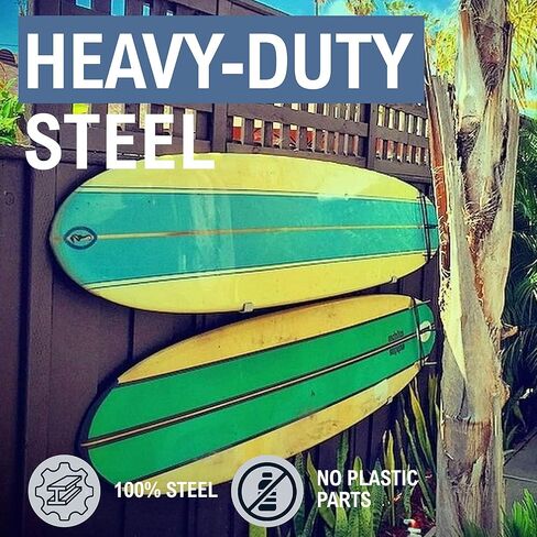 StoreYourBoard Naked Surf, The Original Minimalist Surfboard Wall Rack, Display Rack, Black Aluminum in Kuwait