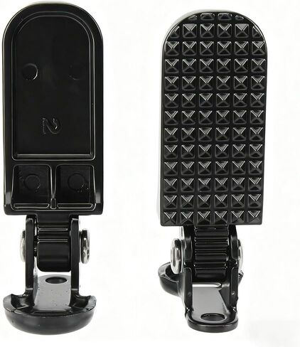 أوتاد ركاب EBike متوافقة مع Ridstar Q20 Lectric Xp4 Jetson Bolt Pro Wallke H9 AWD Hurley Big Swell Rad Power، أوتاد دواسات قابلة للطي للركاب غير قابلة للانزلاق (أسود) in Kuwait