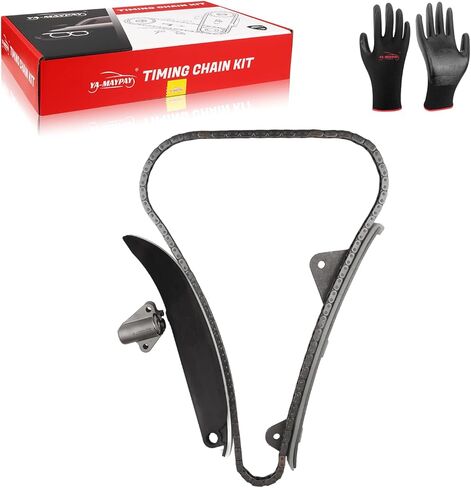 Engine Timing Chain Kit Set, Compatible with Hyundai K.i.a Elantra Sonata Tucson Optima Soul Forte 2.0L G4NC, Automotive Engine Timing Part Sets Replaces Part 24321-2E200 (AMP-S1028-A) in Saudi Arabia