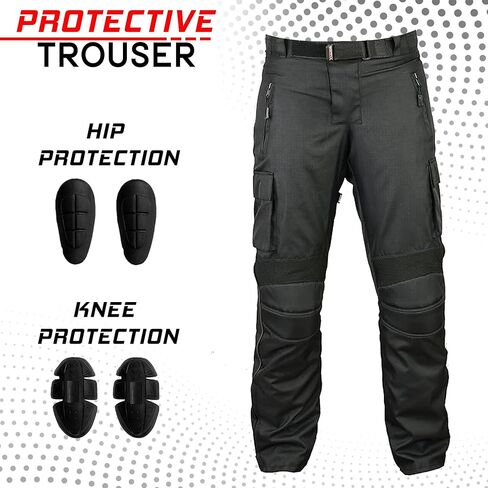 Motorbike Protective Trousers Waterproof Pants Cordura Fabric Enduro Motocross Riding Armor Cargo CE Approved in Saudi Arabia