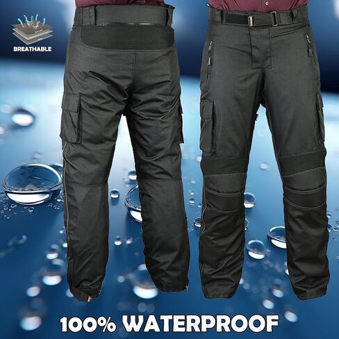 Motorbike Protective Trousers Waterproof Pants Cordura Fabric Enduro Motocross Riding Armor Cargo CE Approved in Saudi Arabia