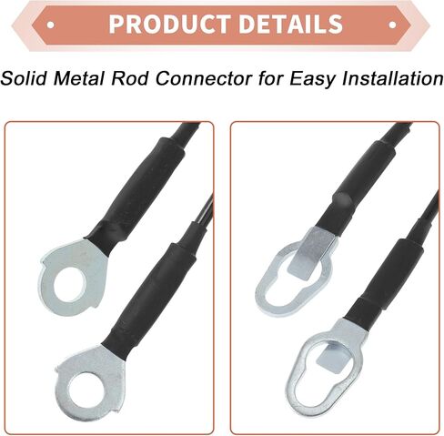 No.38502/4L3Z5443052AA/4L3Z5443053AA كابل دعم الباب الخلفي لفورد F-150 F150 2004-2014 لينكولن مارك LT 2006-2008 كابل رفع الباب الخلفي الخلفي الجانب الأيسر والأيمن in Kuwait