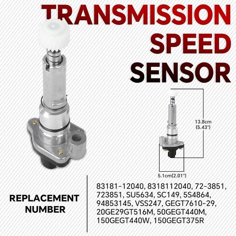 83181-12040 Transmission Output Speed Sensor Compatible with Camry/Corolla/Celica/RAV4/Echo/Solara/Yaris Replace SU5634 in Kuwait
