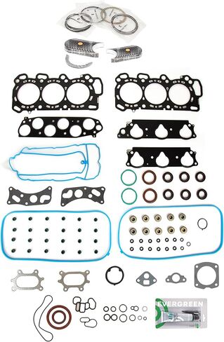 Evergreen SA-5494199677-3 مجموعة حشية كاملة محامل حلقات متوافقة مع/لـ 07-08 Acura TL 3.2L SOHC in Kuwait