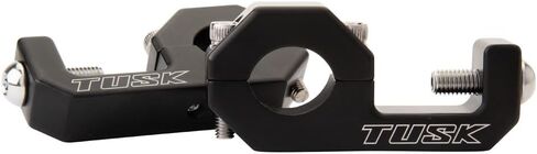 Tusk D-Flex Pro Handguard Bar Clamps، أسود، 7/8 بوصة in Kuwait
