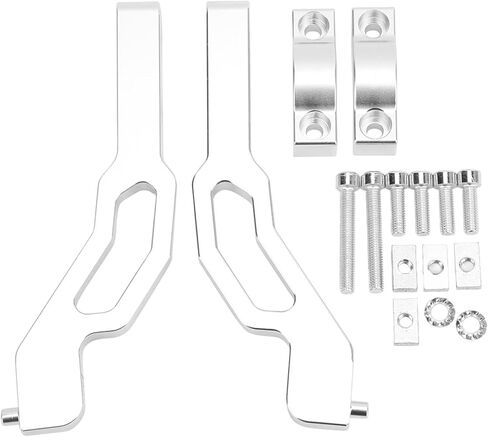 Universal Snowmobile Mount,Snowmobile Sentinel Handguard Mount Brackets Kit Aluminum Replacement for Polaris 600 800 850 (Black) in Saudi Arabia