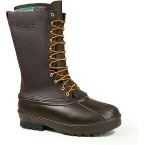 حذاء SCHNEE'S Extreme مقاس 13 بوصة معزول، 1000 جرام ثينسوليت، جلد مدبوغ بالزيت، نعل خارجي مميز، بني in Kuwait