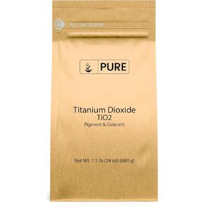 Pure Original Ingredients Titanium Dioxide (1 lb) Naturally Occurring, Pigment & Colorant in Kuwait