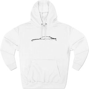 Broll Designs CT5-V Blackwing Silhouette Unisex Premium Pullover Hoodie in Saudi Arabia