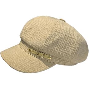 Newsboy Caps Elegant Lightweight Breathable Cap - Classic Newsboy Hat Solid Color Fashionable Hats for Women in Saudi Arabia