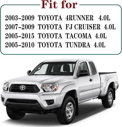 MS 96671 for Toyota Tacoma 4.0 Engine Intake Manifold Gasket Set 4runner Tundra Fj Cruiser Intake Manifold Gasket 2003 2004 2005 2006 2007 2008 2009 2010 2011 2012 2013 2014 2015 MS96671 MS19541. in Saudi Arabia