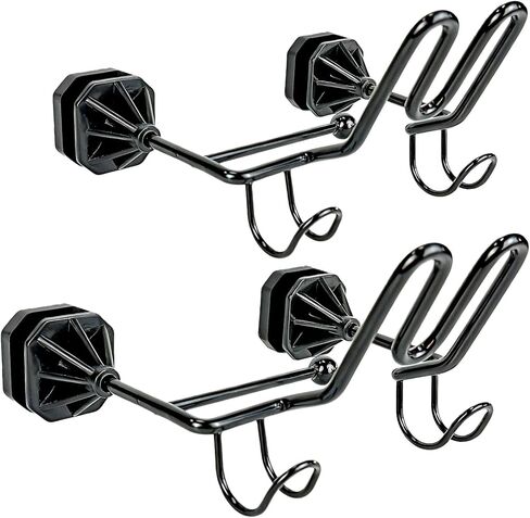 2-Pack Truck Hard Hat Holder, Multi-Functional Accessory with Three Extra Hooks, Perfect for Storing Hard Hats, Safety Vests, Tool Bags and Cowboy Hat in Kuwait