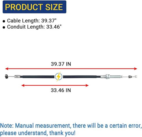 22870-GBF-K40 كابل القابض لهوندا CR80 CR80R CR85R CR85RB | يستبدل 22870-GC4-P00 | 1 حزمة استبدال كابل القابض للدراجة الترابية in Kuwait