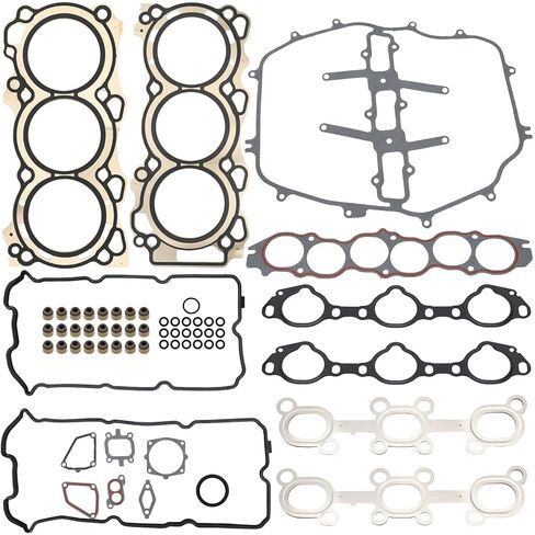 مجموعة حشية الرأس متوافقة مع إنفينيتي FX35 2003-2008، إنفينيتي G35 نيسان 350Z 2003-2006 - 3.5L 3498CC V6 DOHC VQ35DE HS26239PT in Saudi Arabia