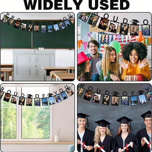 لافتة التخرج فئة من الديكورات، صورة التخرج تحتفل بالتخرج مع لافتة معلقة مسبقًا وخلفية صورة لمستلزمات الحفلات in Kuwait