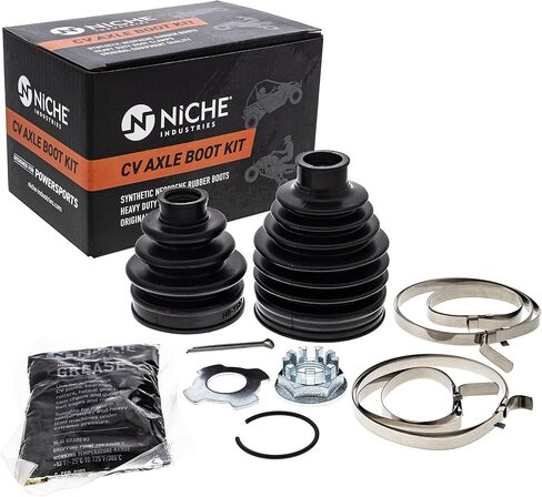NICHE Rear CV Axle Boot Kit For Suzuki King Quad 750 500 64931-31G21 64930-31G21 ATV in Kuwait