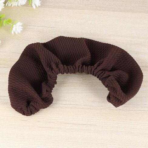 Garneck 2pcs Office Chair Armrest Covers,Arm Rest Slipcovers,Thickened Office Computer Chair Armrest Protect Covers, Elastic Band Chair Arm Rest Sleeves (Coffee) in Saudi Arabia