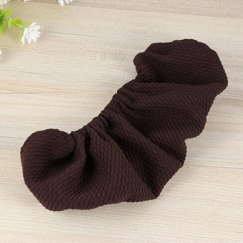 Garneck 2pcs Office Chair Armrest Covers,Arm Rest Slipcovers,Thickened Office Computer Chair Armrest Protect Covers, Elastic Band Chair Arm Rest Sleeves (Coffee) in Saudi Arabia