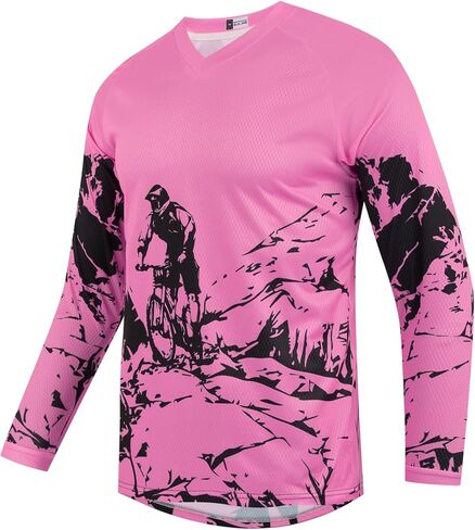 Youth Dirt Bike Jersey, Kids Mountain Bicycle Cycling Shirt for Motorcycle Motocross Moto Riding Racing Powersports in Saudi Arabia