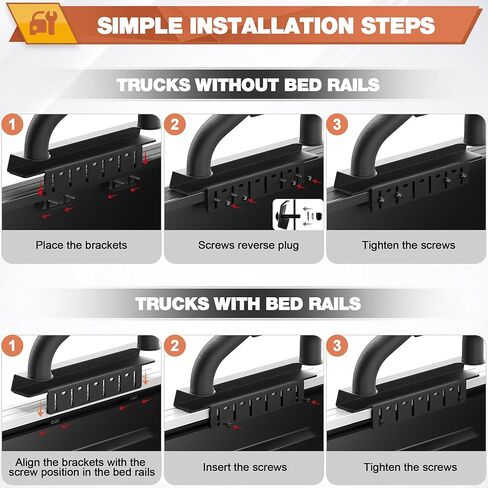 Truck Roll Bar with Cargo Carrier Basket Mid Size Trucks Compatible with Toyota Tacoma, Chevy Colorado & GMC Canyon Heavy Duty Chase Rack Sport Bar in Saudi Arabia