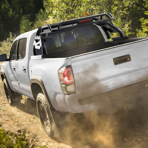 Truck Roll Bar with Cargo Carrier Basket Mid Size Trucks Compatible with Toyota Tacoma, Chevy Colorado & GMC Canyon Heavy Duty Chase Rack Sport Bar in Saudi Arabia