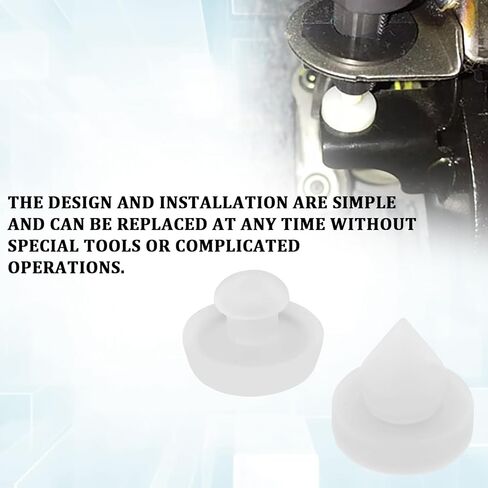 4PCS Brake Pedal Stop Pad for Honda, 74015 Brake Light Switch Stopper Set Replaces 46505-SA5-000 46904-SM4-300, Compatible with Honda Accord, Acura, Civic, CR-V, CRX, and More, Car Accessories in Saudi Arabia