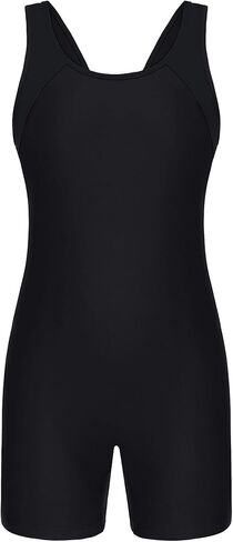 beautyin Girls Boyleg One Piece Swimsuit Athletic Bathing Suit Competitive Swimwear Size 7-16 in Kuwait