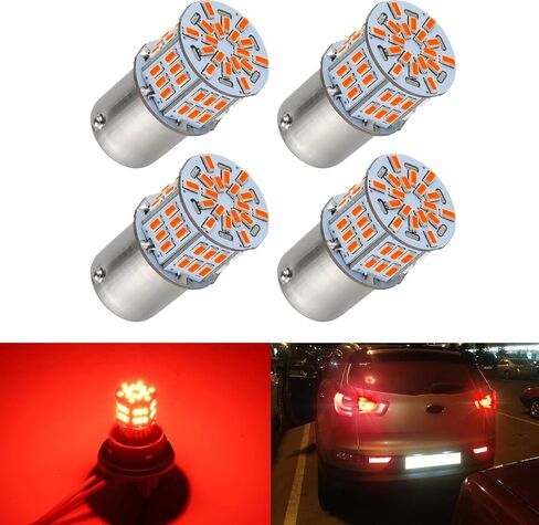7443 Switchback Led Turn Signal Bulbs Super Bright 7444 T20 LED Replacement light Kit Set for Car Daytime Running Turn Signal Blinker Lights, pack of 4, Xenon White/Amber Yellow in Kuwait