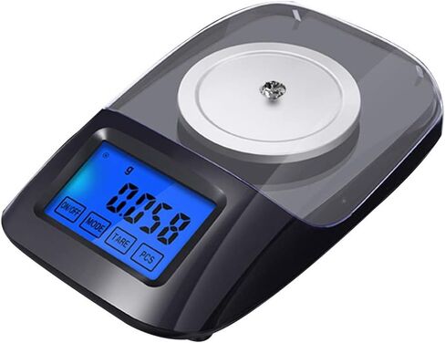 ميزان مجوهرات صغير 0.001 جرام، أوزان الجيب الرقمية LCD، مقياس مليجرام محمول متعدد الوظائف، 50 جرام/0.001 جرام in Saudi Arabia