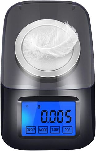 ميزان مجوهرات صغير 0.001 جرام، أوزان الجيب الرقمية LCD، مقياس مليجرام محمول متعدد الوظائف، 50 جرام/0.001 جرام in Saudi Arabia