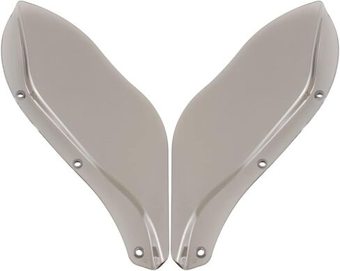 أجنحة جانبية منحرفة للهواء للزجاج الأمامي للدراجات النارية تناسب Harley CVO Electra Glide Street Glide Tri Glide 1996-2013 (أسود) in Kuwait