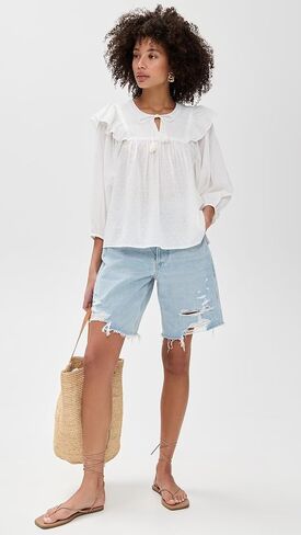 Cleobella Women's Lina Blouse in Saudi Arabia