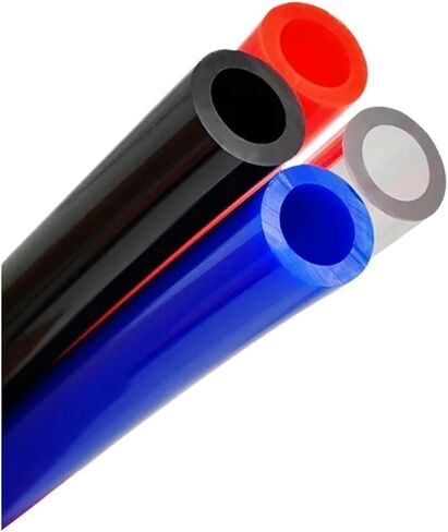 5 meters Pneumatic Tube Air Tubing Component Pneumatic Air Hose 4mm 6mm 8mm 10mm 12mm Pipe Air Line Hose for Compressor(Blue,10x6.5mm) in Kuwait