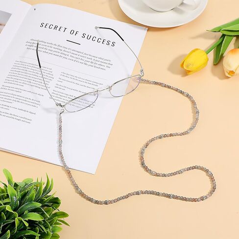 Beaded Eyeglass Chains for Women Beaded Lanyard Strap Holders around Neck Bead Lanyard for Reading & Sun Glasses in Saudi Arabia