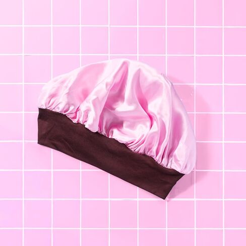 GIMME Beauty Sweet Dreams Satin Sleep Bonnet for Fine Hair - Pink, 1 Count in Kuwait