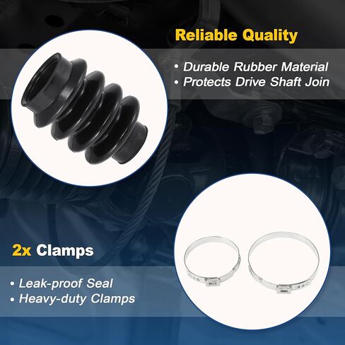 حذاء مطاطي لعمود القيادة الخلفي لسيارة Ford F150 F250 F350 F450 F550 Excursion E150 E250 E350 E450، حذاء عمود محرك خلفي بيك اب لسيارة Ford E-Series F-Series Super Duty F81Z-4421-CA in Saudi Arabia