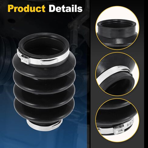 حذاء مطاطي لعمود القيادة الخلفي لسيارة Ford F150 F250 F350 F450 F550 Excursion E150 E250 E350 E450، حذاء عمود محرك خلفي بيك اب لسيارة Ford E-Series F-Series Super Duty F81Z-4421-CA in Saudi Arabia
