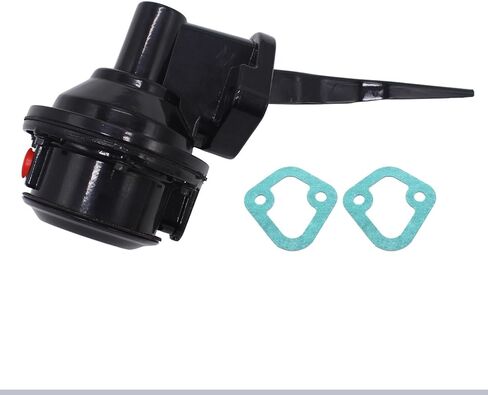 Black Aluminum Mechanical Fuel Pump for Big Block Ford BB 429/460 V8 Engine, 6 PSI 1/4" NPT Inlet/Outlet in Saudi Arabia