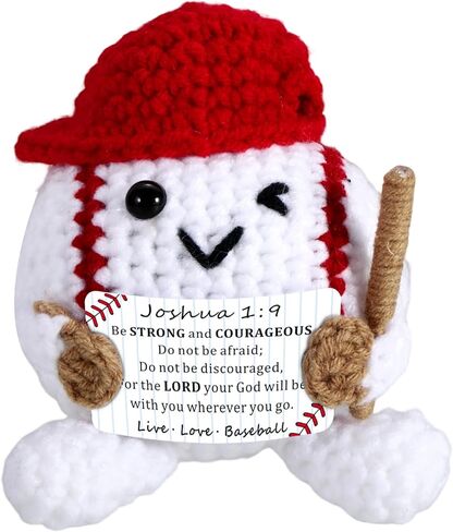 Baseball Easter Basket Stuffers for Kids, Baseball Crochet Gifts for Boys 8-12, Baptism Gifts for Girl, Confirmation Catholic Communion Gift for Son Daughter Birthday Religious Christian Keychain in Saudi Arabia