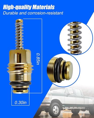 134A Standard M8 A/C Valve Core Fit for GM 22670747 Delco 15-50176 Ford F7RZ19D701BA Chrysler 4882334 MT0050 59355 Replace R12 Systems, 25Pcs in Kuwait