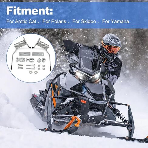 Universal Ice Scratchers, Reversible Ice Scratchers Compatible with Ski-Doo, Arctic Cat, Polaris & Yamaha in Saudi Arabia