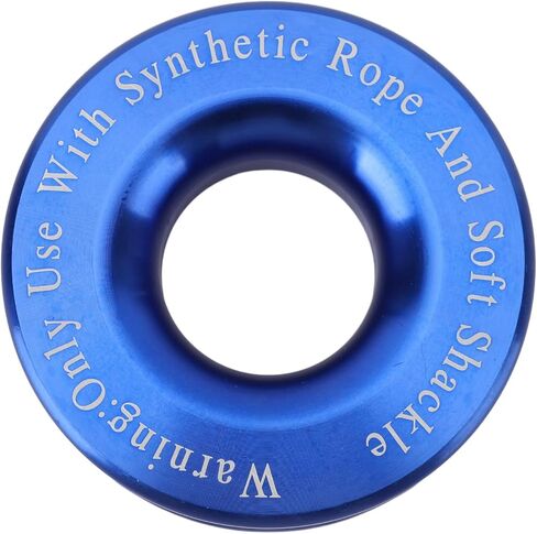 سبائك الألومنيوم ونش انتعاش انتعاش 17637 رطل للأغلال الناعمة وحبال الرافعة - أداة سحب أساسية للمركبات ATV، UTV، SUV، شاحنة in Kuwait