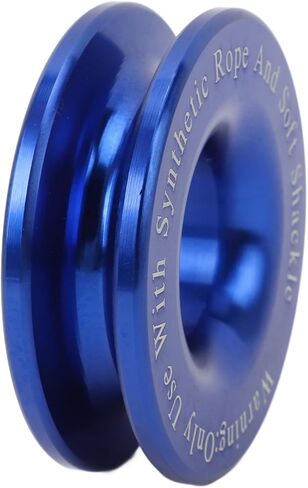 سبائك الألومنيوم ونش انتعاش انتعاش 17637 رطل للأغلال الناعمة وحبال الرافعة - أداة سحب أساسية للمركبات ATV، UTV، SUV، شاحنة in Kuwait