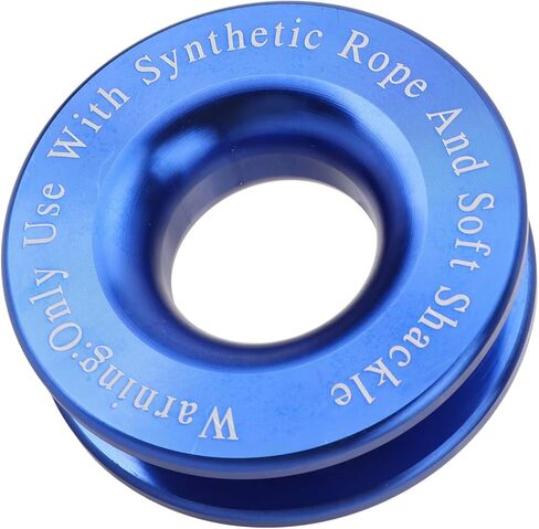 سبائك الألومنيوم ونش انتعاش انتعاش 17637 رطل للأغلال الناعمة وحبال الرافعة - أداة سحب أساسية للمركبات ATV، UTV، SUV، شاحنة in Kuwait