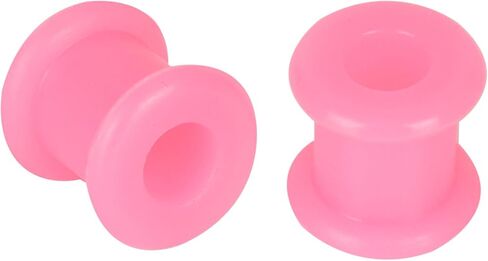 B BodyPJ Sparkles 12 قطعة من مقاييس الأذن السيليكون، مجموعة سدادات الأنفاق، 6 ألوان، مقياس الموسعات in Kuwait