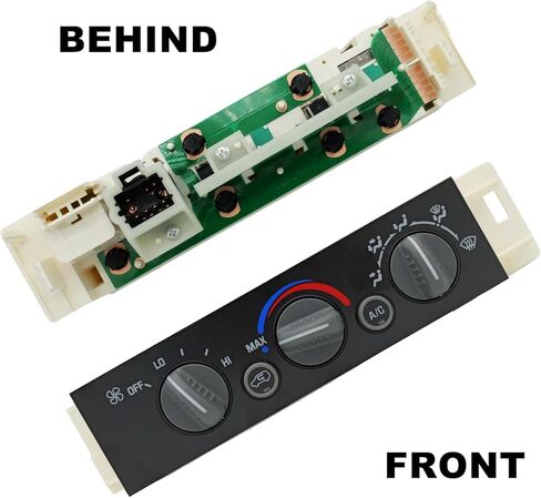 599-007 9378815 وحدة لوحة تبديل سخان التيار المتردد بدون مزيل ضباب النافذة الخلفية لـ Chevy GMC C1500 C2500 C3500 K1500 K2500 K3500 ملحقات شاحنة بيك اب HS505 15-72548 16238895 16231175 in Kuwait